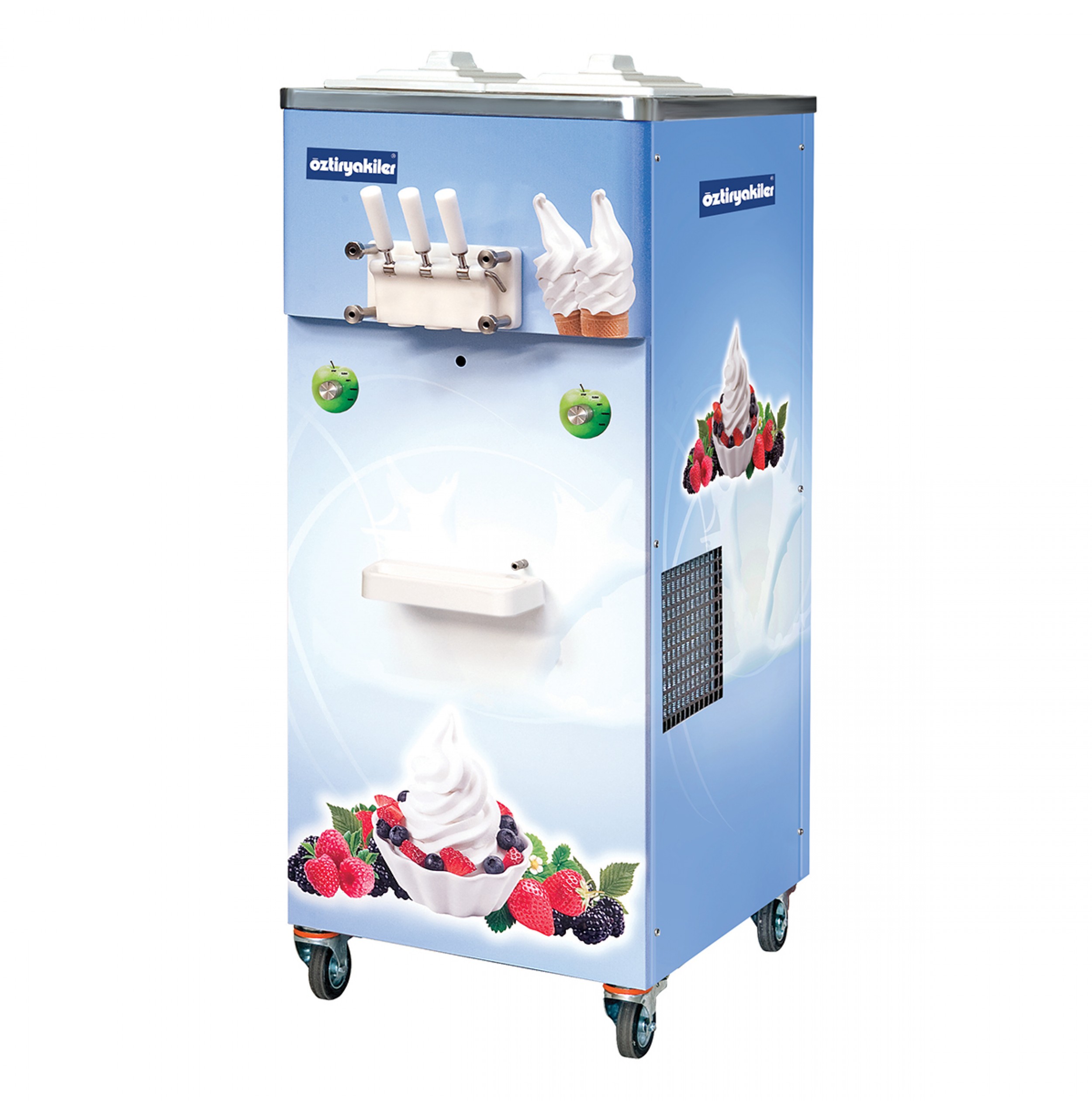 Dondurma Ve Frozen Yoğurt Makinesi Set Üstü